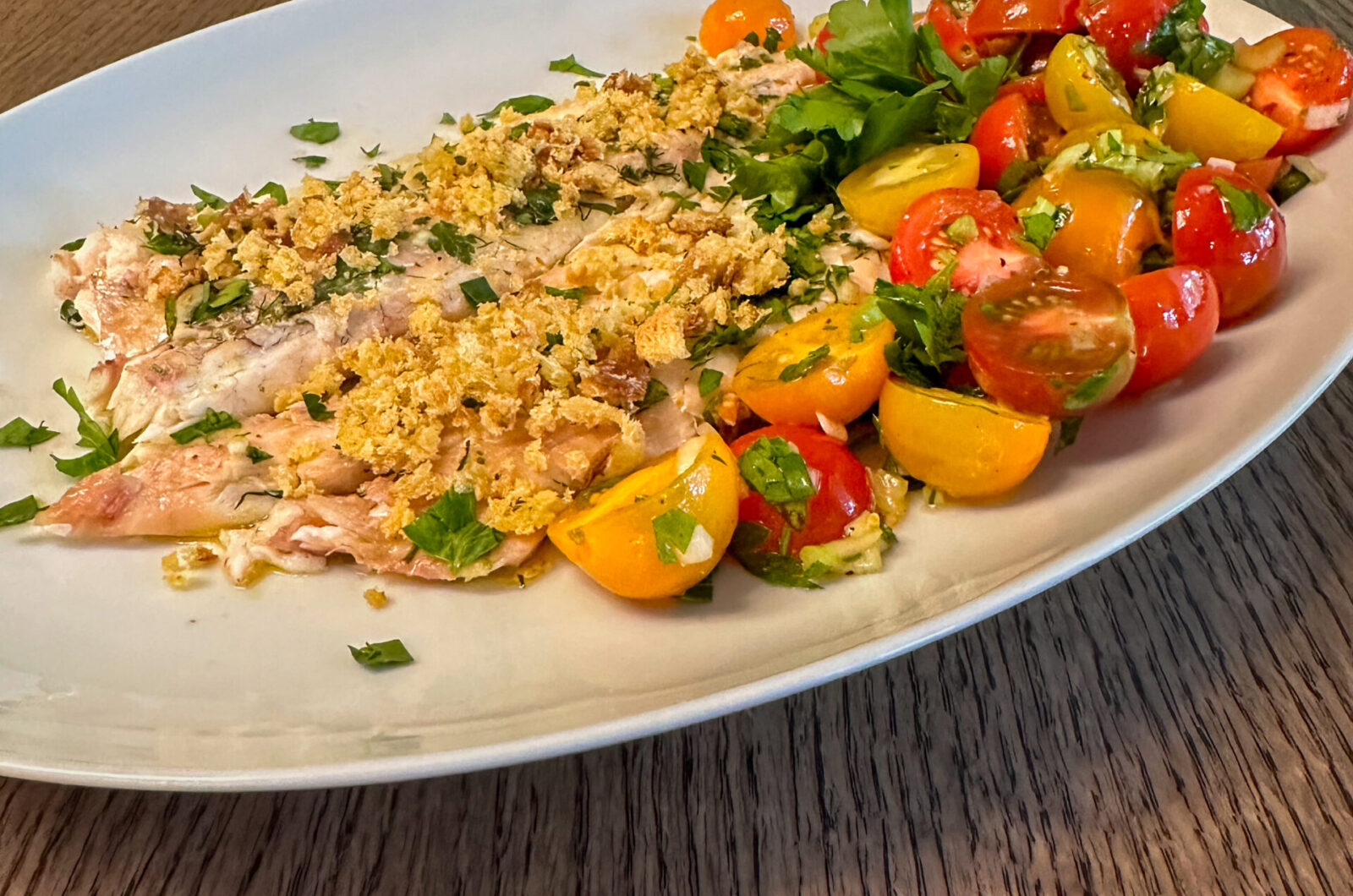 Whole Roasted Branzino